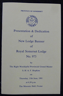 Summons for Banner Dedication